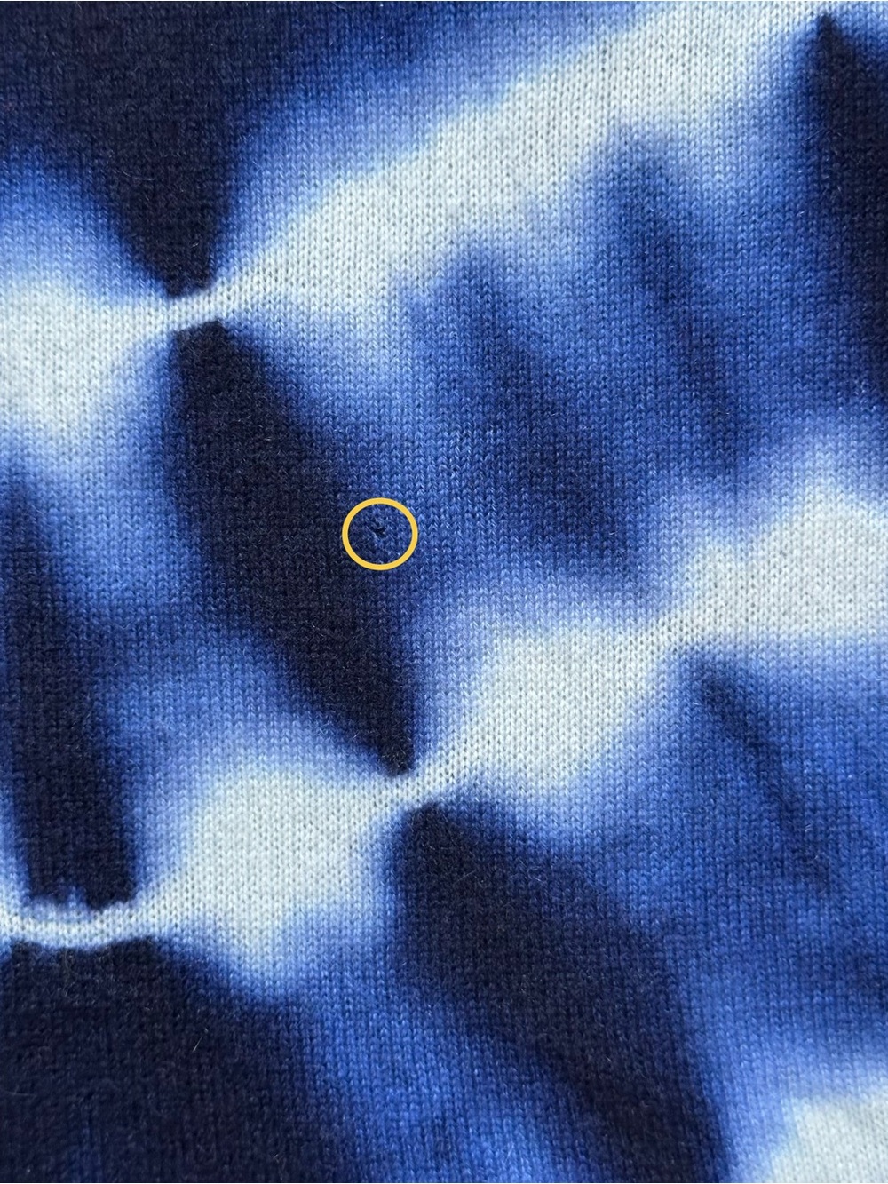 J. Crew Cashmere crewneck sweater in navy tie-dye - NTW - Picture 11 of 14